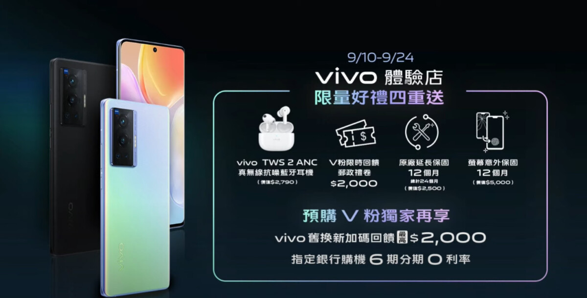 20210910 vivo x70 03 - vivo X70 系列在台登場 售價 20,990 起