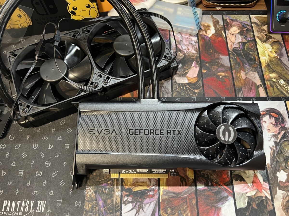 S 647353 - 幫大哥升級!EVGA RTX 3080 XC3 BLACK GAMING With HYBRID Kits 水冷套件開箱