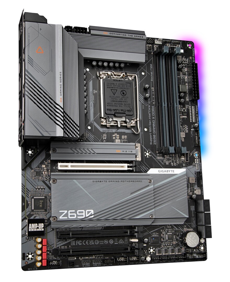 Z690 GAMING X DDR4 Rev10 BBSS Led - 技嘉推出最新 Z690 AORUS 系列主機板