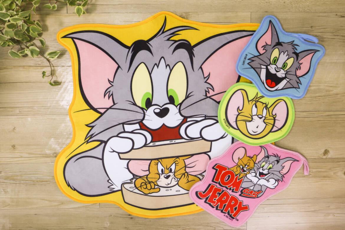 04 1 湯姆貓與傑利鼠造型地墊組 - 「湯姆貓與傑利鼠：來玩吧！！」全新特展12月30日松山文創園區熱鬧回歸