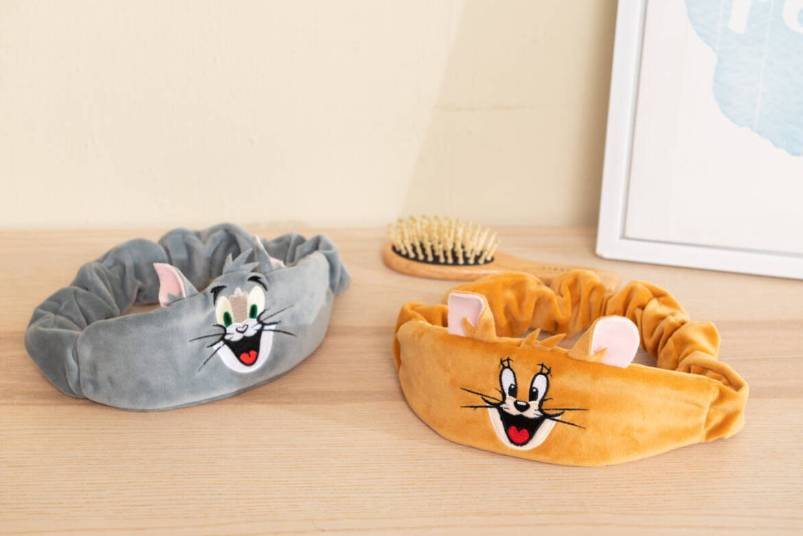 04 2 湯姆貓與傑利鼠洗臉髮帶 - 「湯姆貓與傑利鼠：來玩吧！！」全新特展12月30日松山文創園區熱鬧回歸