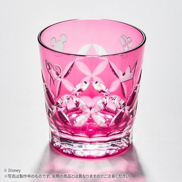 kingdom hearts 20th glass 03 - SQUARE ENIX 紀念《王國之心》系列 20 周年發表推出「江戸切子」玻璃工藝製品