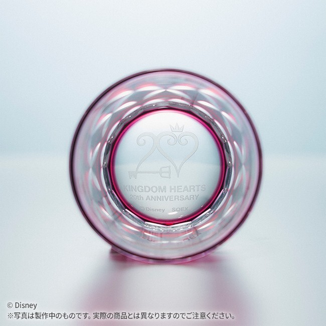 kingdom hearts 20th glass 05 - SQUARE ENIX 紀念《王國之心》系列 20 周年發表推出「江戸切子」玻璃工藝製品