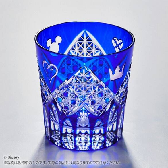 kingdom hearts 20th glass 15 - SQUARE ENIX 紀念《王國之心》系列 20 周年發表推出「江戸切子」玻璃工藝製品