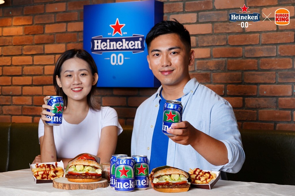 heineken burgerking 2022 summer 04 - 海尼根 × 漢堡王 推出聯名「海尼根0.0零酒精系列」期間限定商品