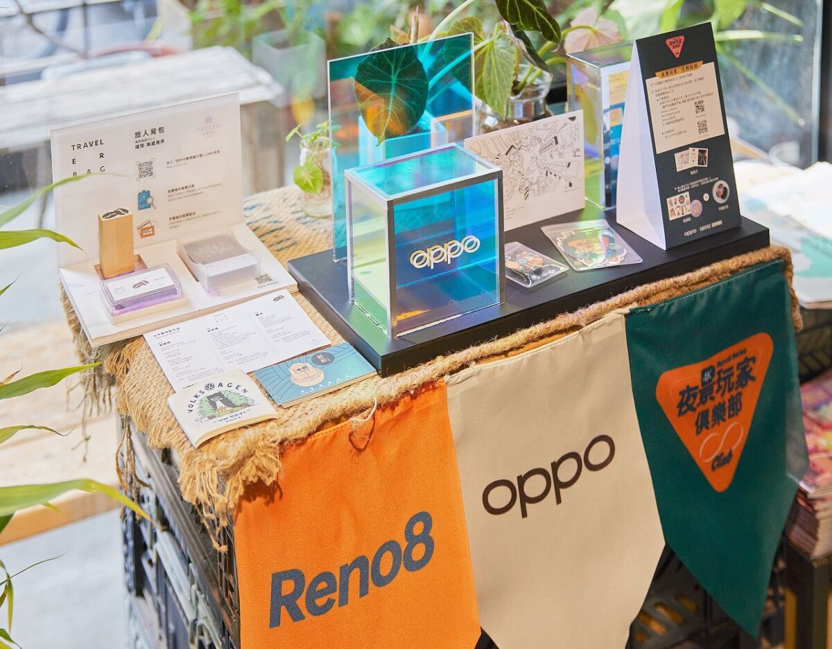 taichung oppo coffee stopover reno8 02 - OPPO × Coffee Stopover 展開台中期間限定「Reno8 系列夜玩快閃計畫」活動